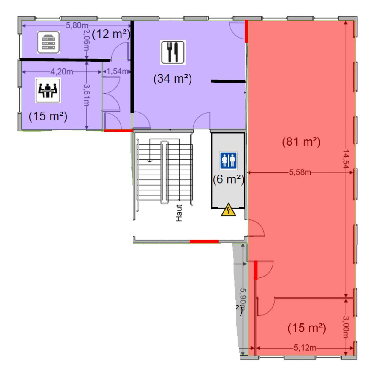 Bureau Chantepie 117m² Location bureau Chantepie Ille-et-Vilaine OLBUR2529943 1